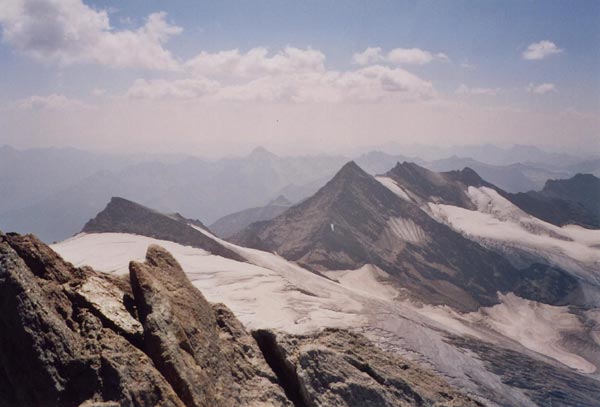 Blick vom Vorgipfel