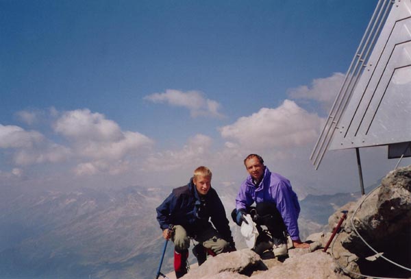 Gipfelfoto, 3499m NN