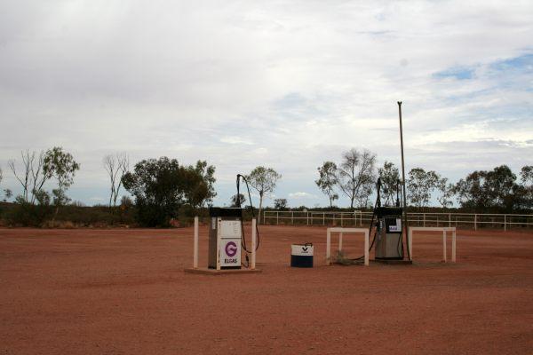 Tankstelle im Outback