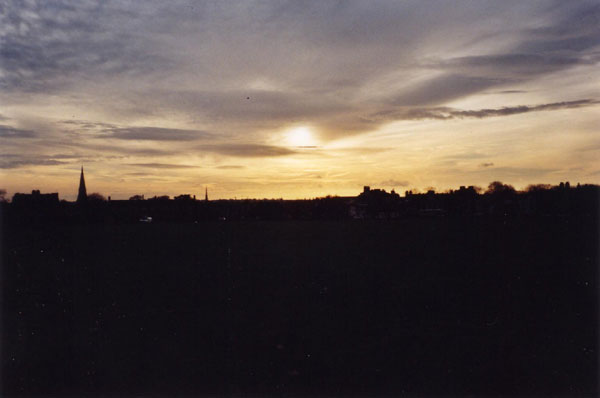 Mein morgendlicher Radweg