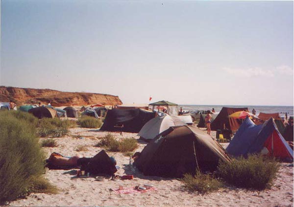 Wir auf dem Studentencamp