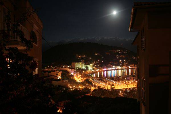 Port dè Soller bei Nacht