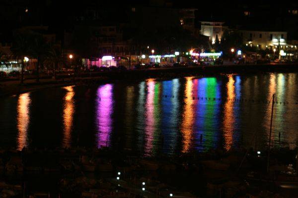 Port dè Soller bei Nacht