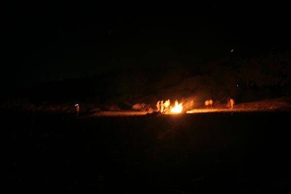 Lagerfeuer am Strand