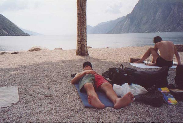 Geschafft! wir sind am Gardasee